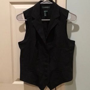 Ralph Lauren pinstripe vest